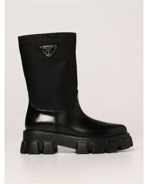 boot prada femme